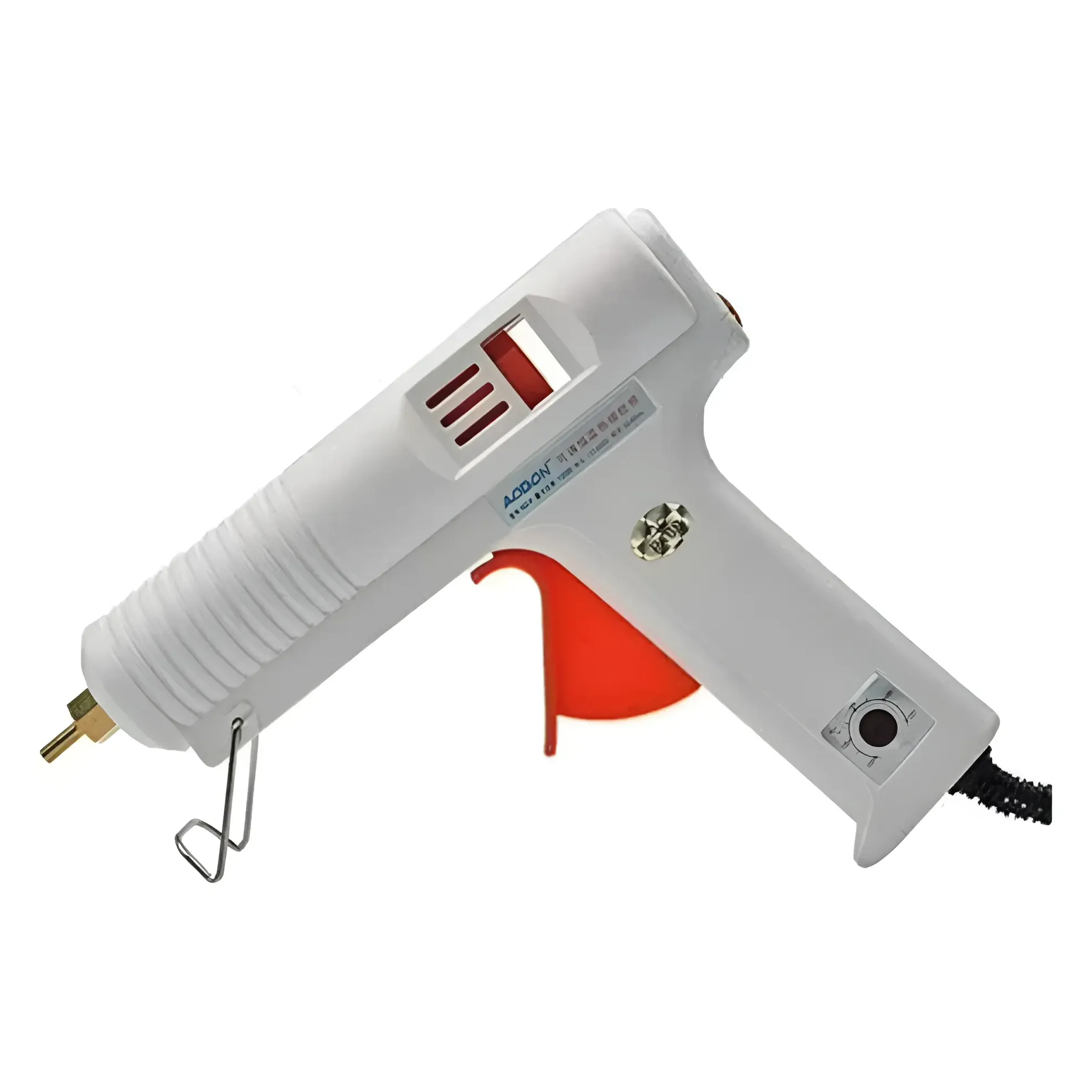 AODON 120W High-Temperature Hot Melt Glue Gun with Copper Nozzle