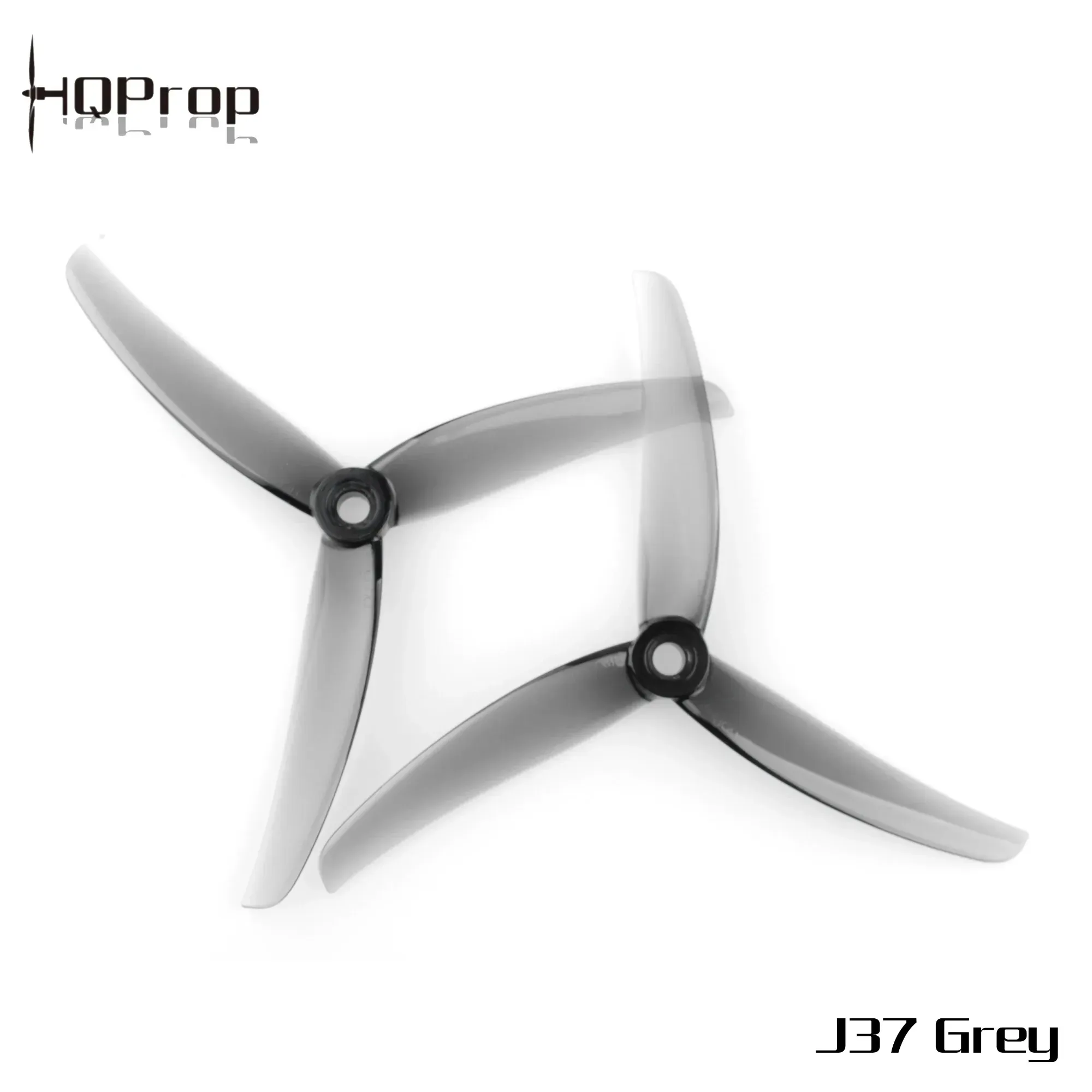 HQ Juicy Prop J37 Polycarbonate (2CW+2CCW) — Color: Grey