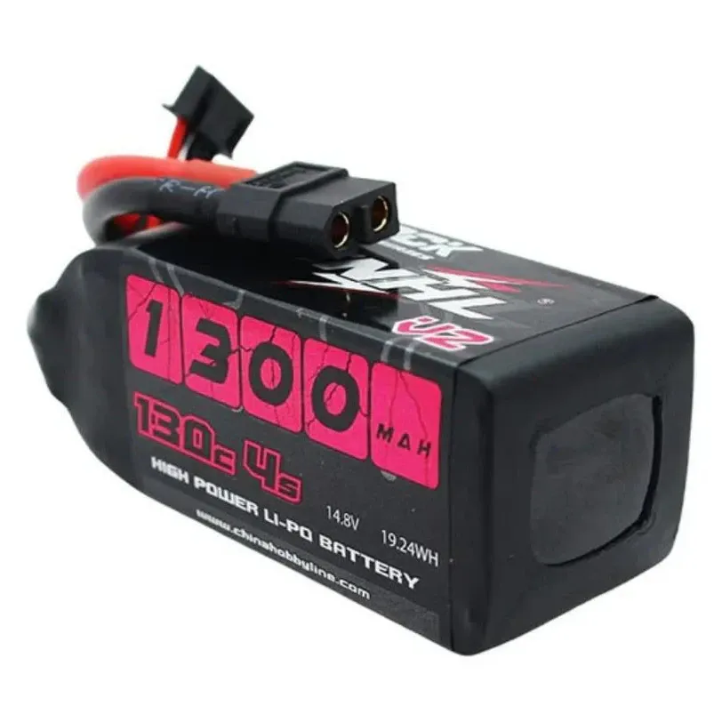 CNHL Black Series V2 1300mAh 4S 14.8V 130C LiPo Battery (XT60)