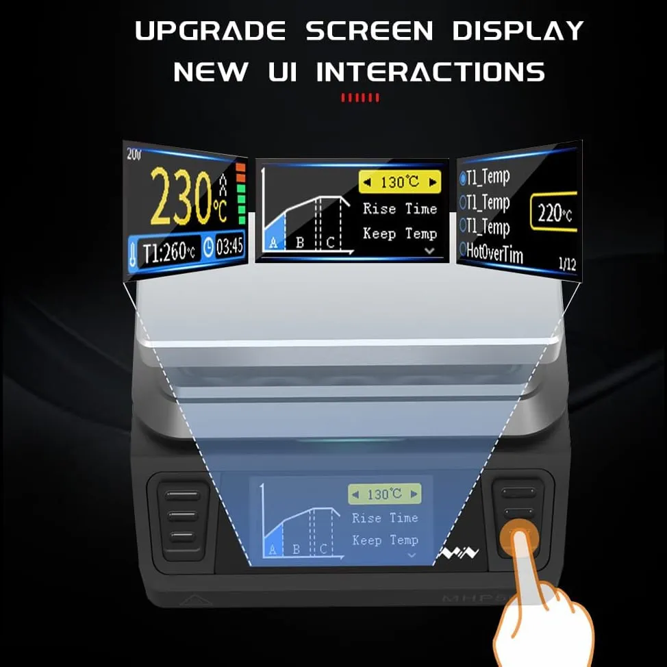 MINIWARE MHP50 Mini Hot Plate Heating Station