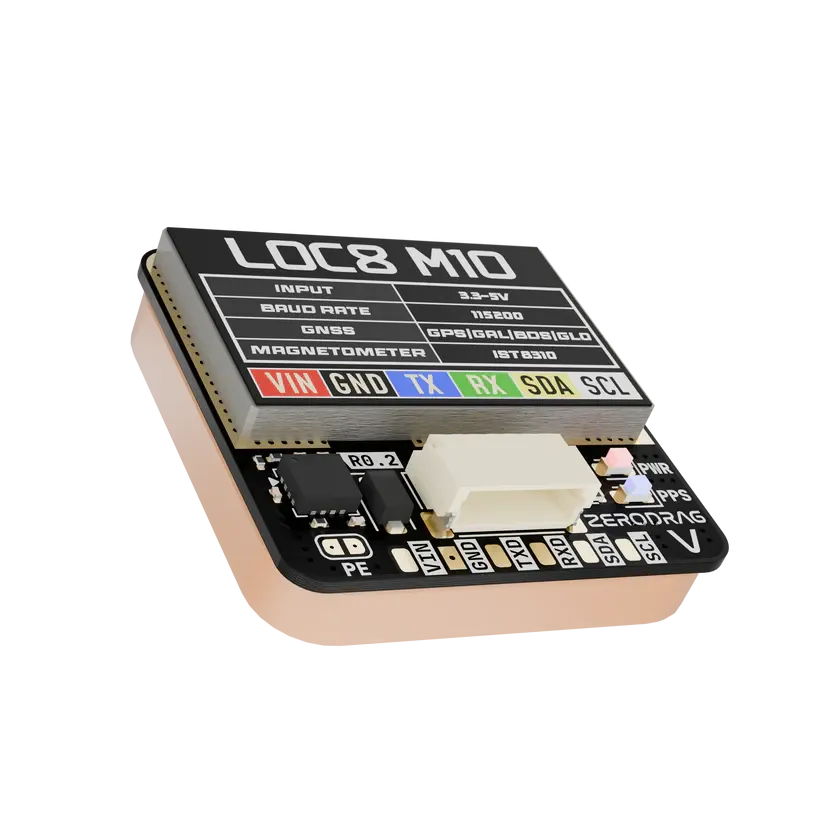 Zerodrag LOC8-M10 GPS Module with Compass