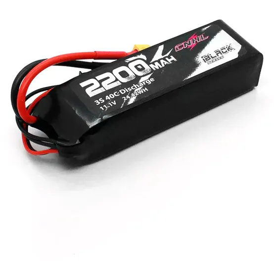CNHL Black Series 2200mAh 3S 11.1V 40C LiPo Battery (XT60)