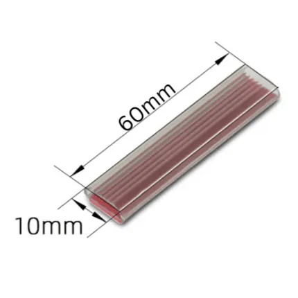 FlyFishRC Motor Wire Protection Tube 10mm (20 Pcs) — Length: 10x60mm