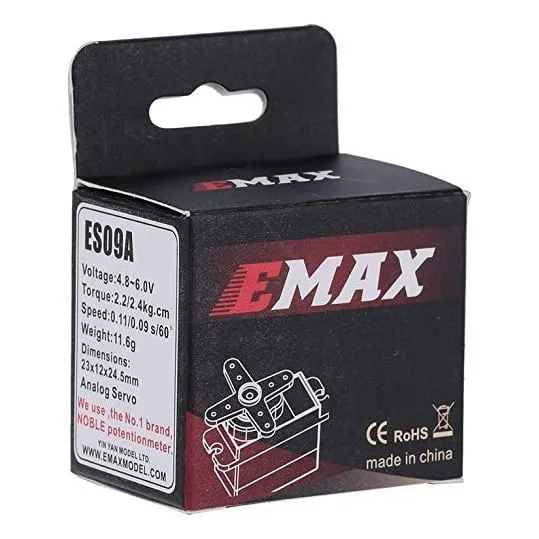 EMAX ES09A Dual-Bearing Swash Servo for 450 Helicopters