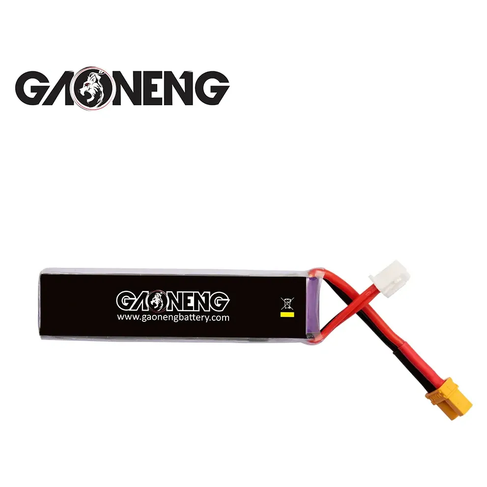 GAONENG GNB 850mAh 2S 7.6V 60C XT30 LiHV Battery (Long)