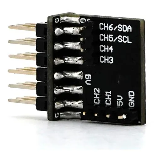 TBS Crossfire/Tracer Nano RX 6CH PWM Adapter