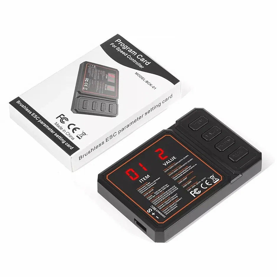 ESC Programming Card for WSDT-60A Brushless ESC