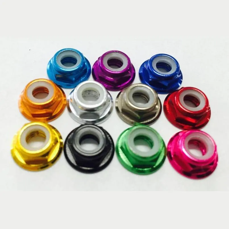 5mm Anodized Low-Profile Locknut