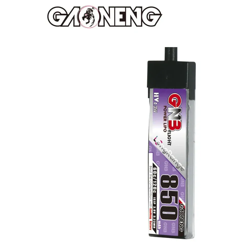 GAONENG GNB 1S 3.8V 850mAh 60C LiHV Battery (A30)