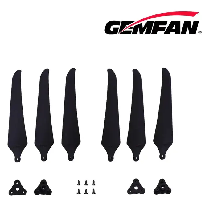 Gemfan F1051 10.5" Folding 3-Blade GFN Propeller