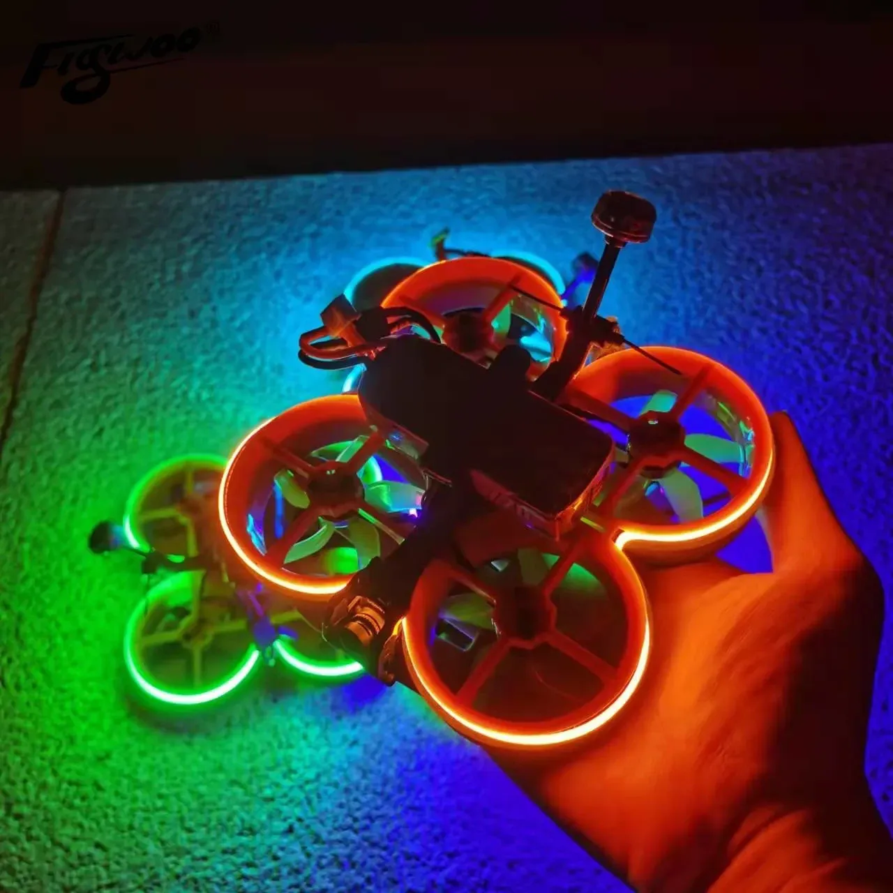 Flywoo DC12V Neon LED Strip 4mm×1M (CineRace20/DJI Avatar)