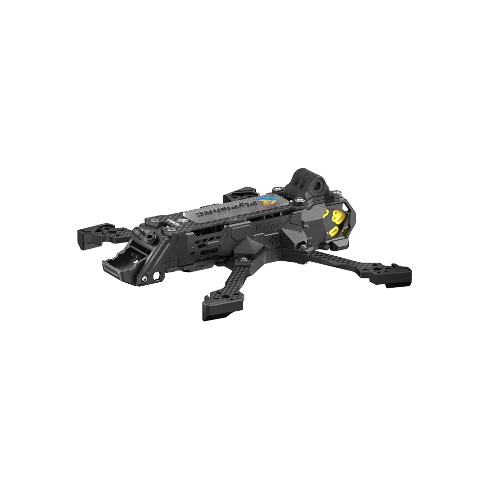 FlyfishRC Volador VD4 O4 Pro 4" Deadcat Frame Kit (T700) — Type: Black