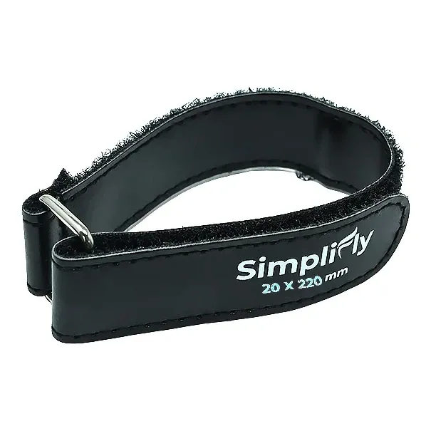 Simplifly 20×220mm Battery Strap with Silicone Grip