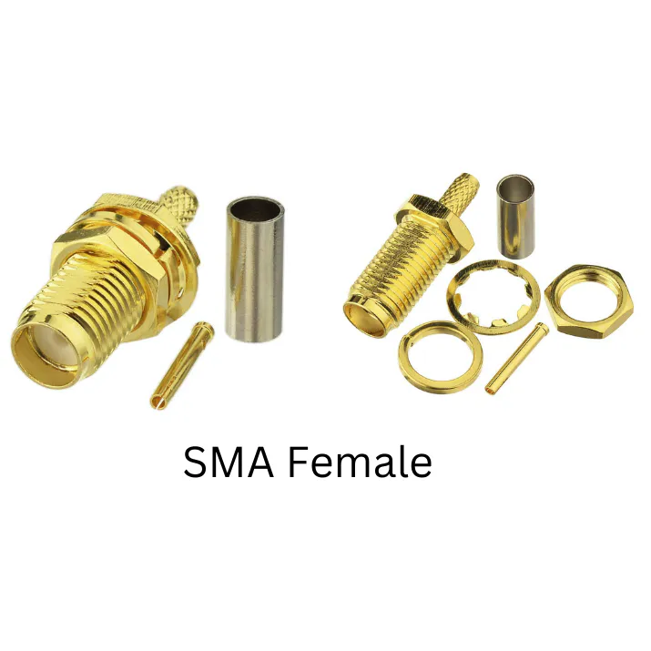 SMA Connectors for Coaxial Cable – Male & Female