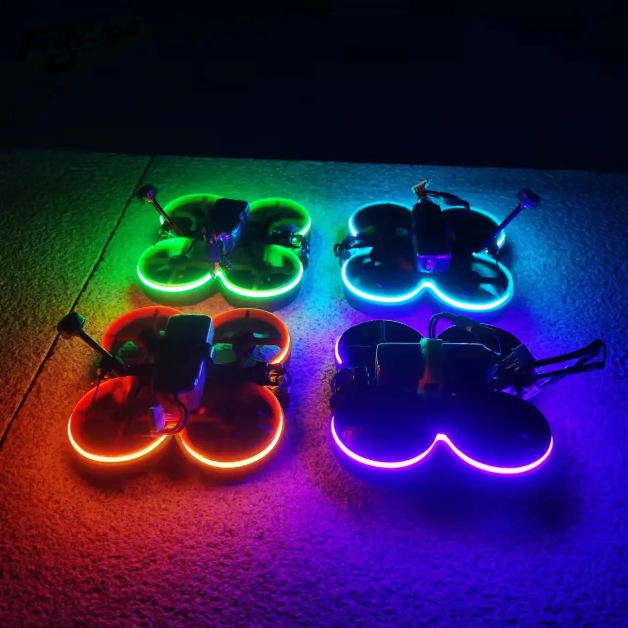 Flywoo DC12V Neon LED Strip 4mm×1M (CineRace20/DJI Avatar)