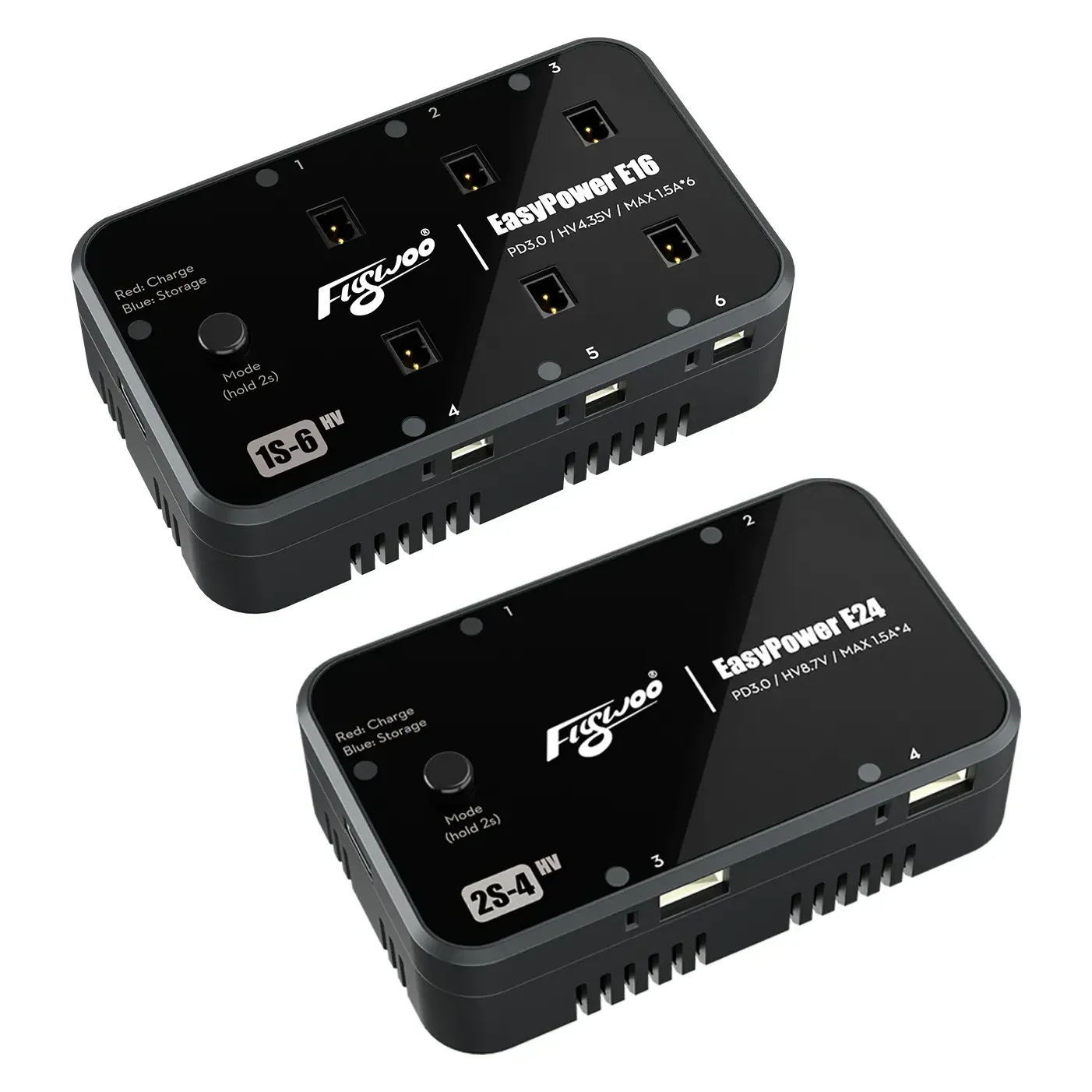 Flywoo EasyPower E16/E24 1S/2S Battery Charger