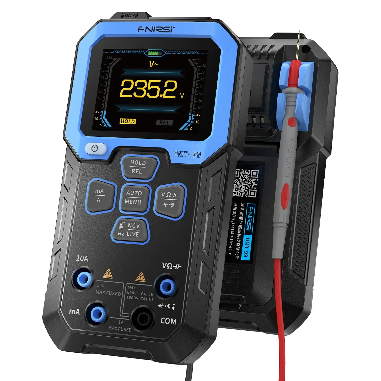 FNIRSI DMT-99 Intelligent Color Screen Digital Multimeter