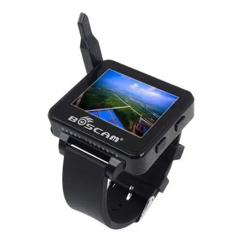 Boscam FPV Wearable Watch Monitor (2.6", 48CH 5.8GHz Receiver)