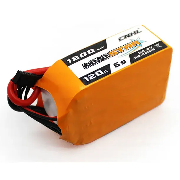 CNHL MiniStar 1800mAh 22.2V 6S 120C LiPo Battery