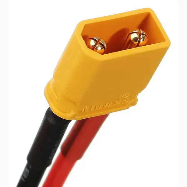 XT30U Male Connector with 10cm 16AWG Silicone Lead
