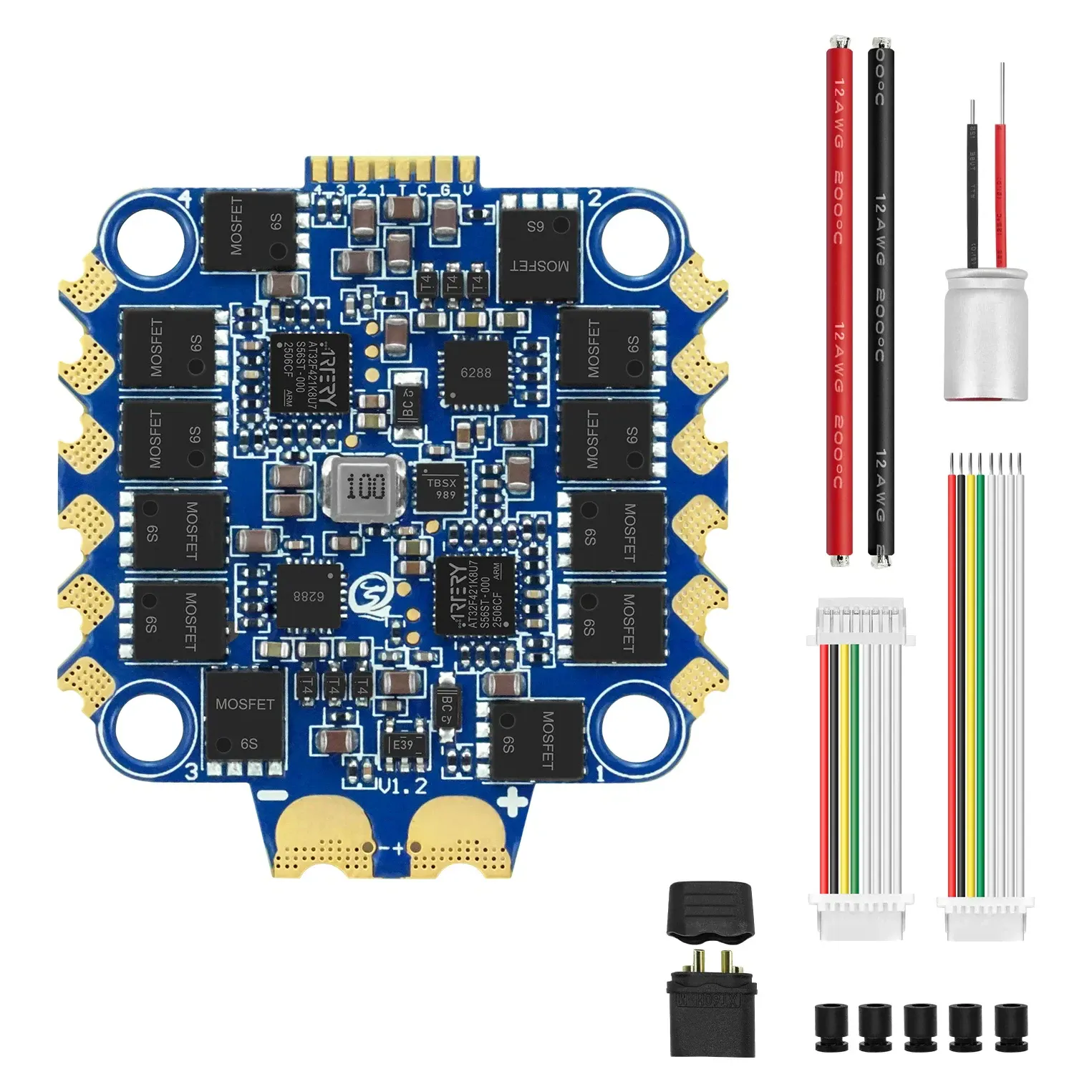 SEQURE Blueson A2 70A 8S AM32 4-in-1 ESC (30×30)