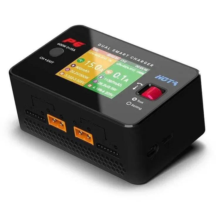 HOTA P6 600W 15A 1-6S DC Charger
