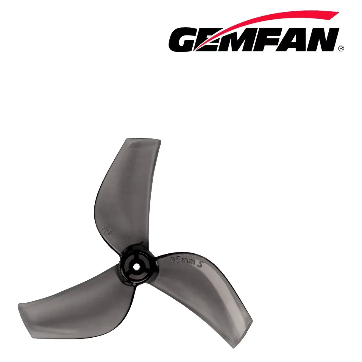 Gemfan 35mm S 3-Blade Whoop Propellers, 1.5mm Shaft