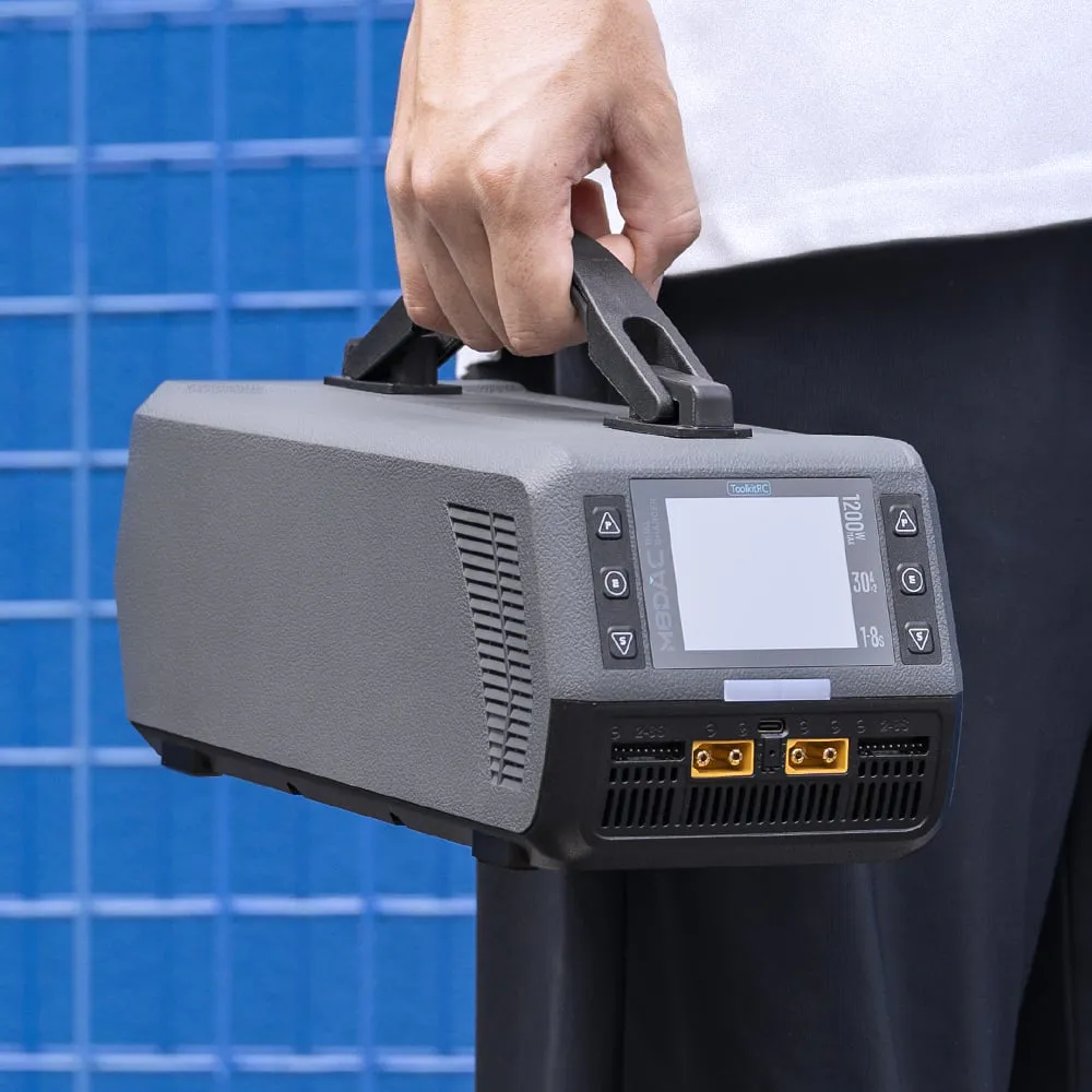 ToolkitRC M8DAC Dual 1200W 50A 1-8S Smart Battery Charger