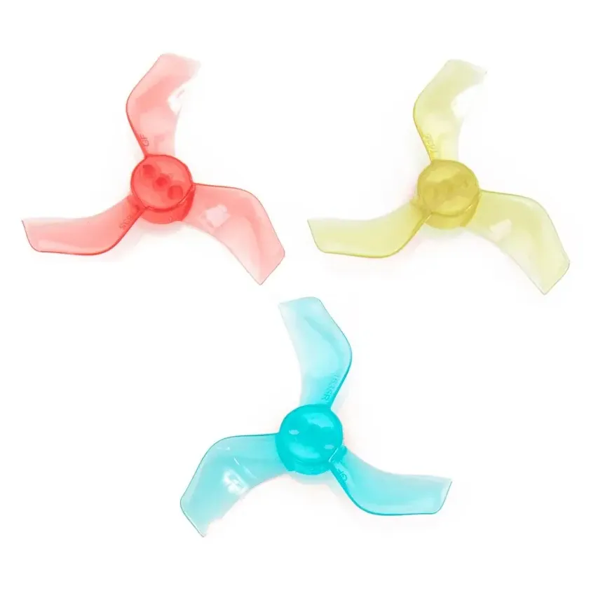 40mm 1635 Polycarbonate 3-Blade Whoop Propeller (1mm Shaft)