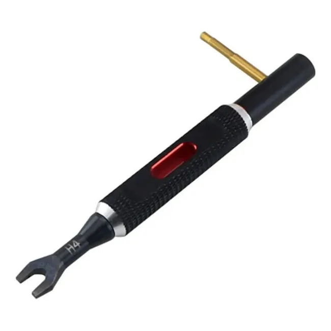 ReadyToSky M4 4.2mm Open-End Wrench with 2.0 Screwdriver, Red