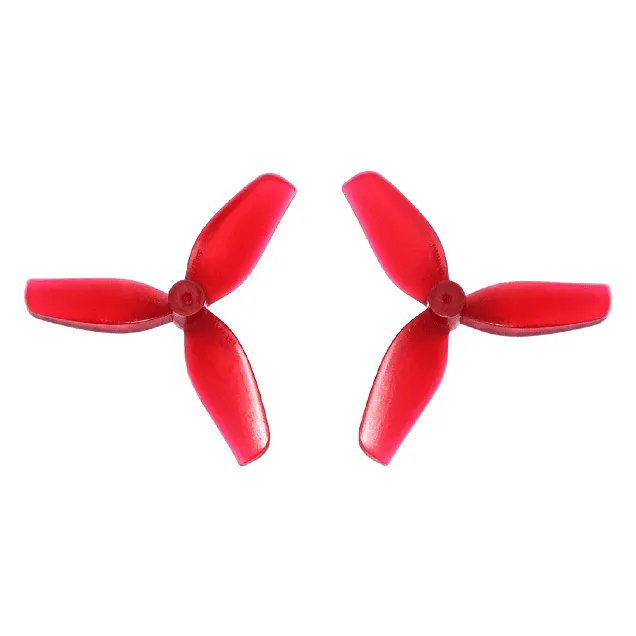 HQProp Ultralight Whoop Prop 1.4x1.1x3 35mm 1mm Shaft (2CW+2CCW) — Color: Red