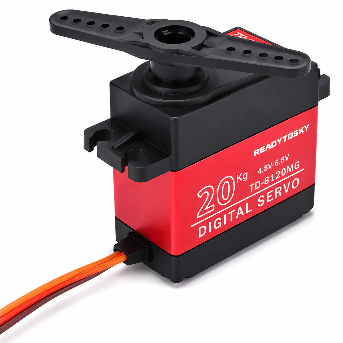 20KG Digital Servo with Aluminum Metal Gears (180°)