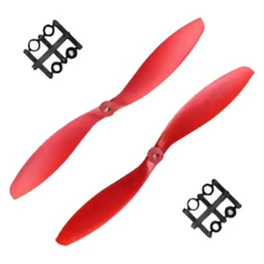 5x3 5-Inch 2-Blade Propeller Pair, Red (CW+CCW)