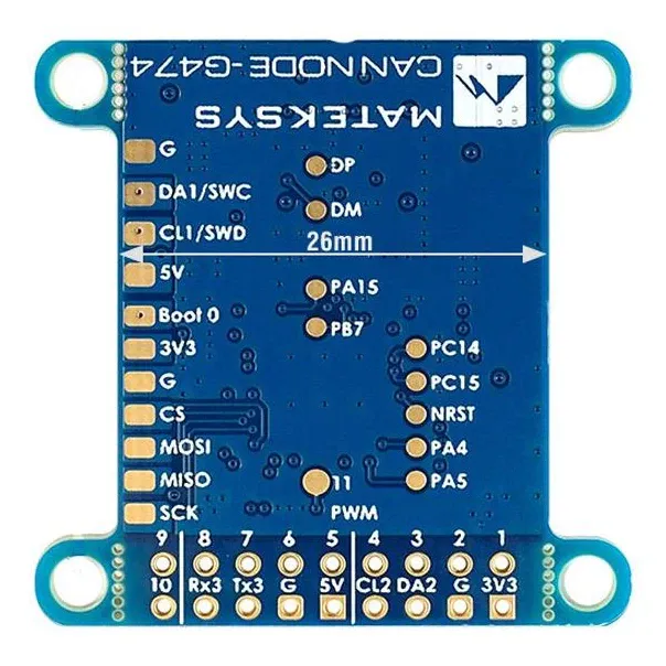MATEKSYS AP Periph Adapter Node-CAN-G474
