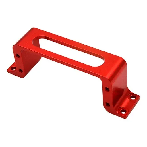 ReadyToSky CNC Aluminium Standard Servo Mounting Bracket — Version: Red Anodised, Fixed-Wing