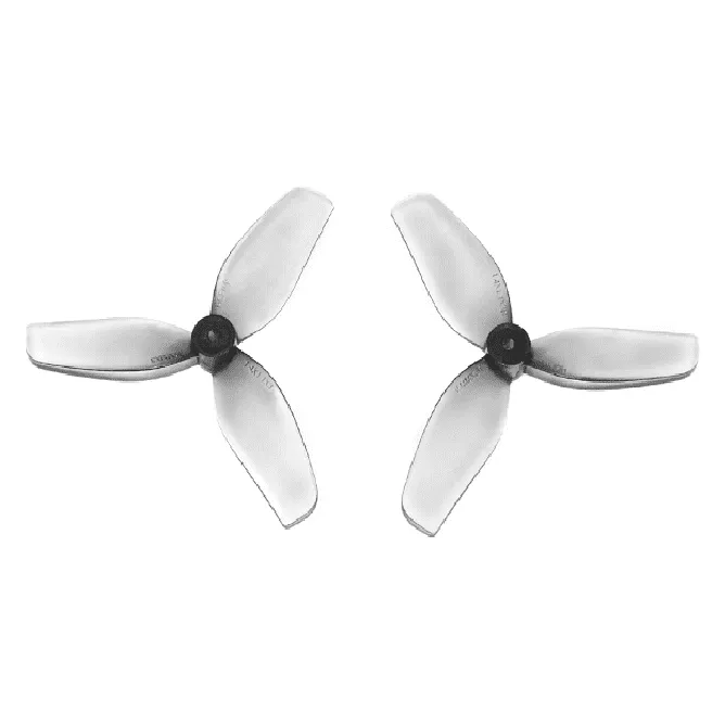 HQProp Ultralight Whoop Prop 1.6X1X3(40MM) Grey (2CW+2CCW)-Poly Carbonate-1MM Shaft