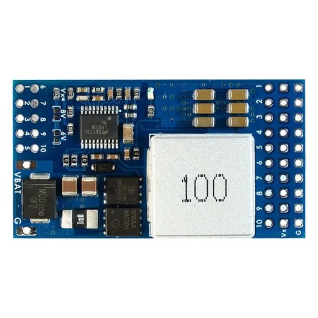 Matek Servo PDB with 12A BEC (9–55V to 5/6/8V, 12S)