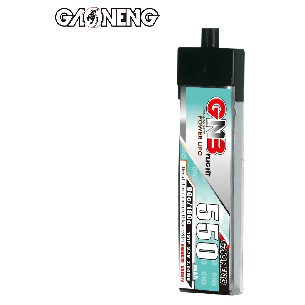 GNB 1S 3.7V 550mAh 90C LiPo Battery (A30)