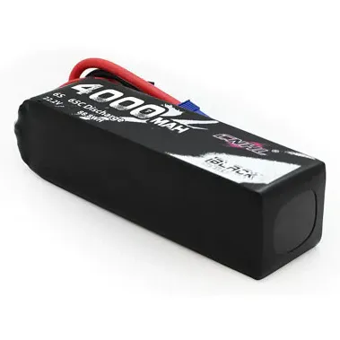 CNHL Black Series 4000mAh 6S 22.2V 65C LiPo Battery (EC5)