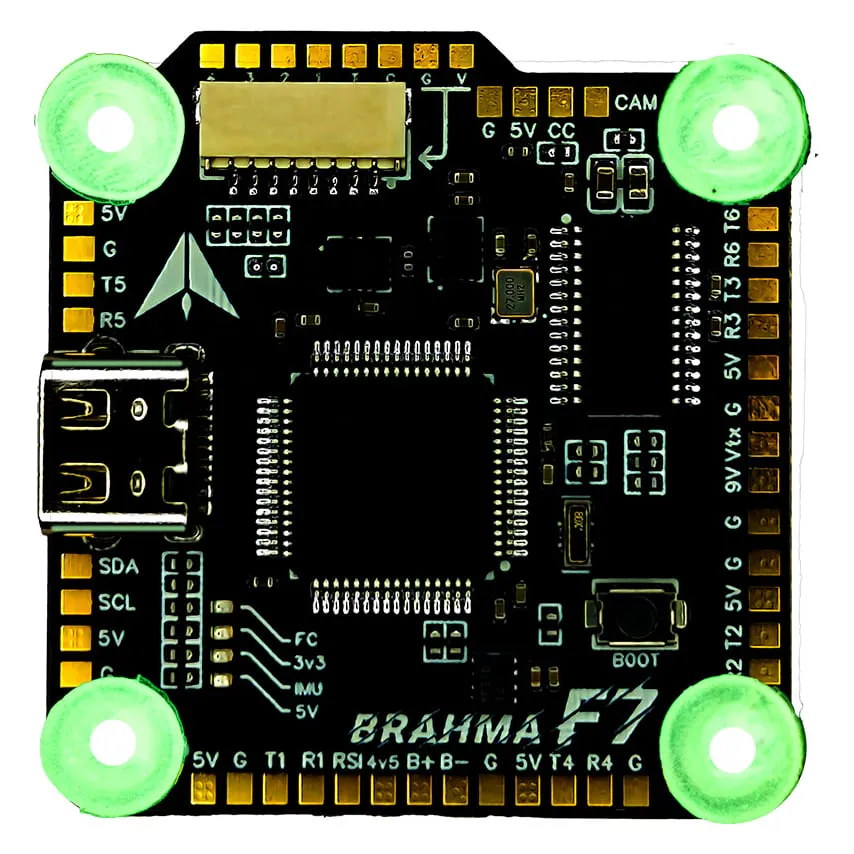 Darkmatter Brahma F7 STM32F722 Flight Controller