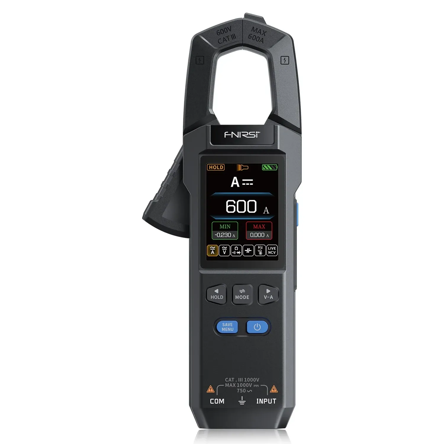 FNIRSI DMC-100 DC/AC Current Voltage Clamp Meter Multimeter