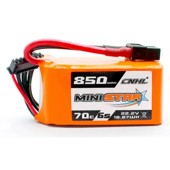 CNHL MiniStar 850mAh 6S 70C LiPo Battery