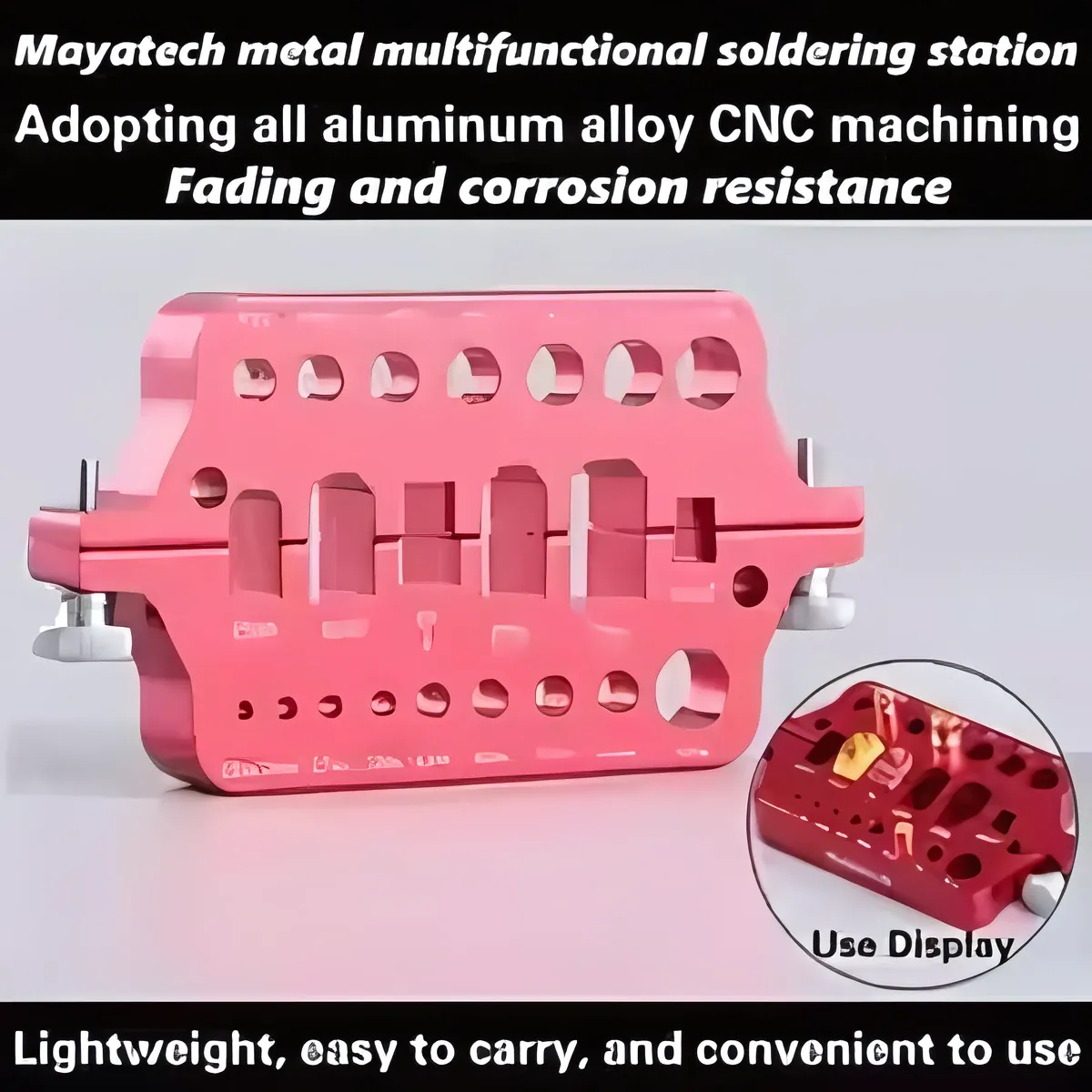 Mayatech V4Jig Aluminum Soldering Station Jig