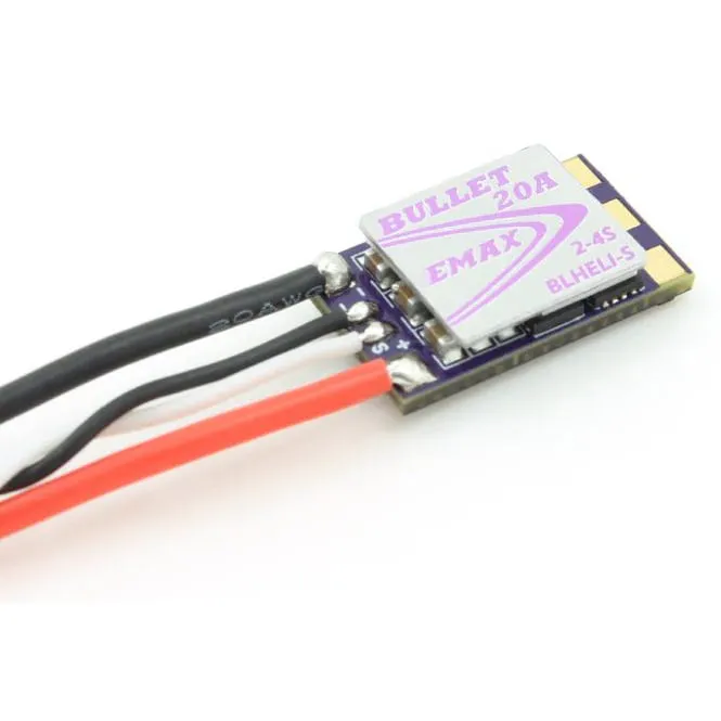 EMAX D-Shot Bullet 20A 2–4S BLHeli_S ESC