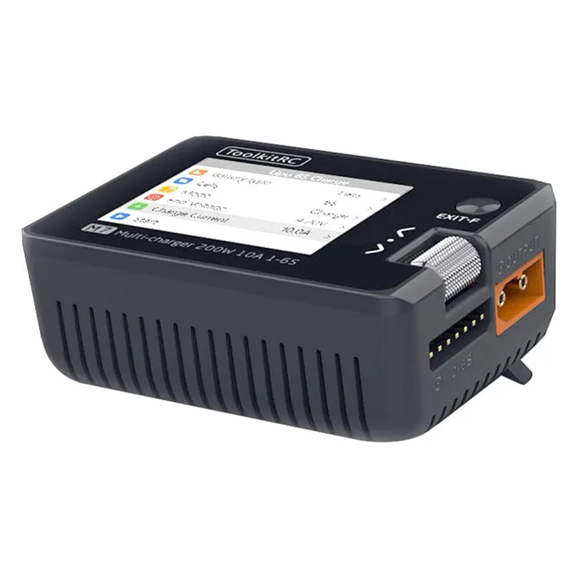 ToolkitRC M7 200W 10A DC Balance Charger (2–6S)