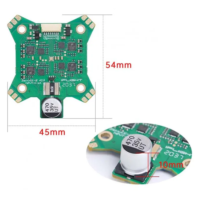 iFlight SucceX-E 45A V2 2-6S 4-in-1 ESC