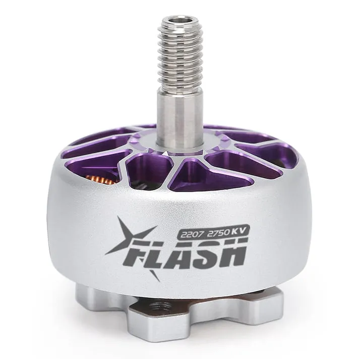 FlyFishRC Flash 2207 1850KV 6S Motor Grey Purple
