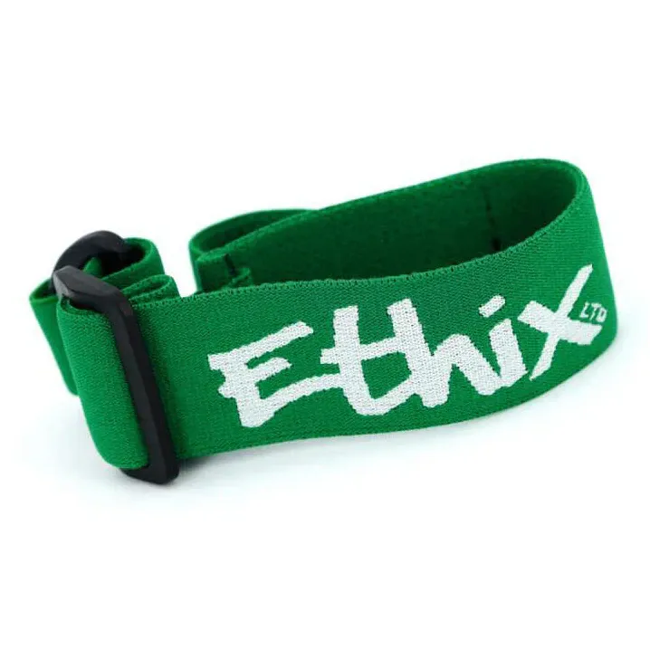 Ethix V3 Goggle Strap - White Logo