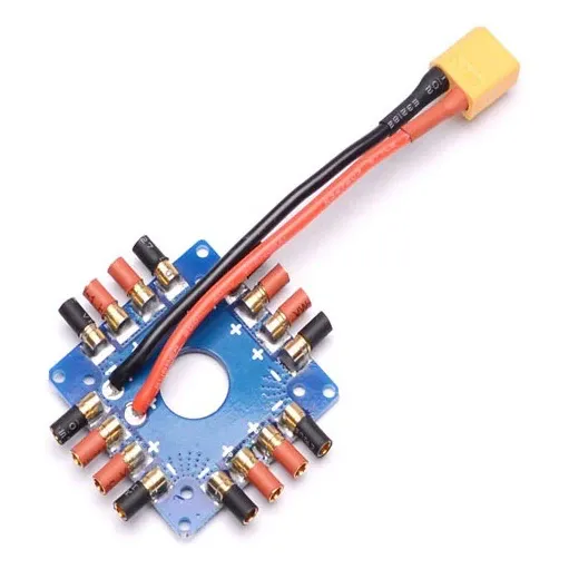 ReadyToSky ESC Power Distribution Board with XT60 & 3.5mm Bullets Soldered