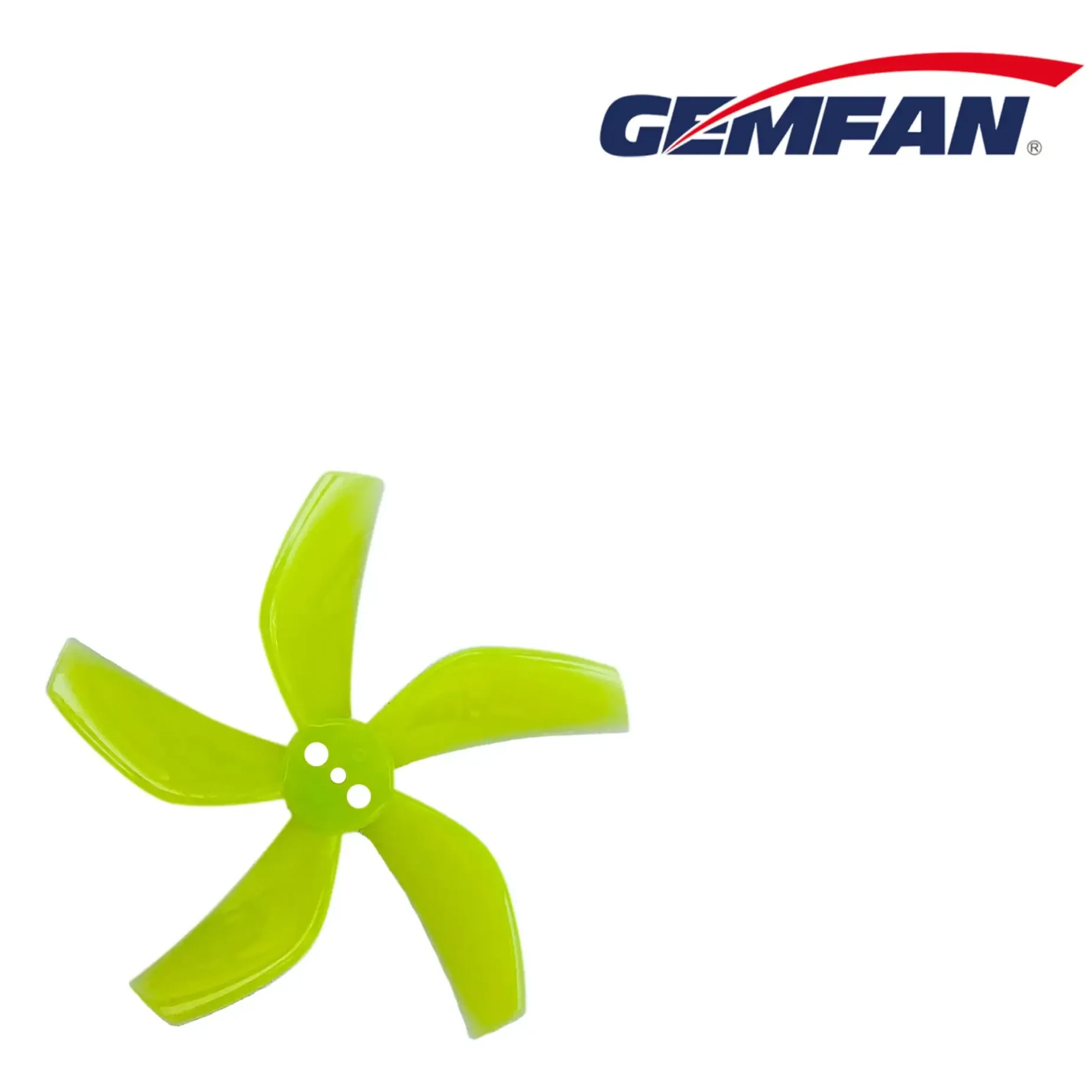 Gemfan D51 2020 Ducted 5-Blade Propeller 1.5mm — Color: Yellow
